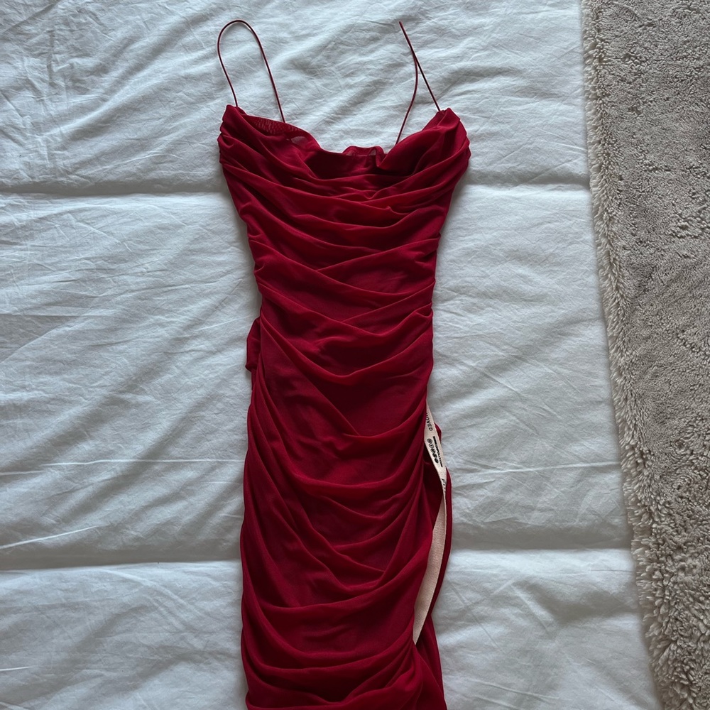 Oh Polly Red Mini Dress
